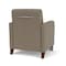 Lesro Siena Lounge Reception Guest Chair w/ Front Casters, 27 in W 29.5 in L 32.5 in H SN1101 - alternate 2